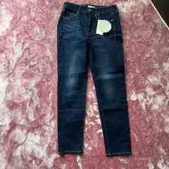 earth ダークブルー スキニーデニム