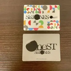 【美品】SixTONES ステッカー2枚セット
