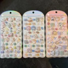 コットンパフィー　シール　3枚セット