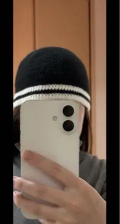 クロシェハット　バケットハット　ニット帽　クラッシャーハット　ビーニー　男女兼用