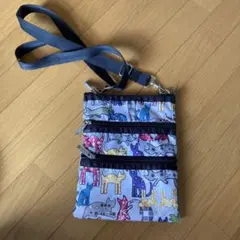 LeSportsac ショルダーバッグ　猫柄
