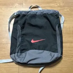 Nike ドローストリングナップザック 黒/グレー