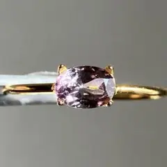 トルマリンのオーバルファセットリング260221