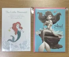 ディズニー アリエル ポストカード グリーティングカード メッセージカード