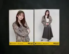 乃木坂46 菅原咲月 生写真 大阪ver.コーデ 私服 ヒョウ柄 コンプ