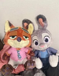 ズートピア2 ニック＆ジュディ ぬいぐるみセット （ディズニー 正規品・日本）