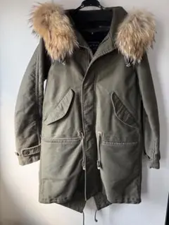 natalia オリーブ色 モッズコート ナターリア フリーサイズ