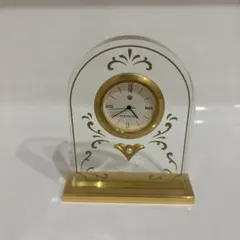 MIKIMOTO クリスタルラッカーパール付き置き時計フォトフレームセット