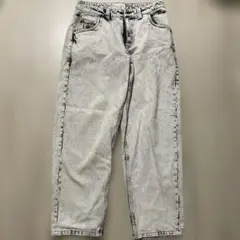 Dime ホワイトデニム ストレートパンツ Dime ホワイトデニム ストレートパンツ