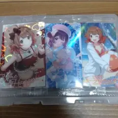 学園アイドルマスター ウエハース2 花海佑芽3枚セット