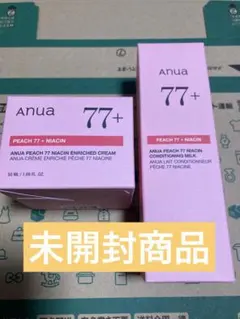 ANUA 77+ Peach Niacin Cream & Milk