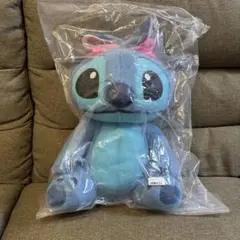 ディズニースティッチ　うさ耳むすび　V- BIGぬいぐるみ②