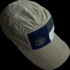 “90s 白タグ” old stussy ssリンク JET CAP 刺繍ロゴ