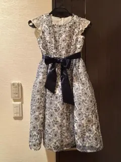 any FAM キッズ フォーマルドレス 150cm 花柄刺繍　発表会
