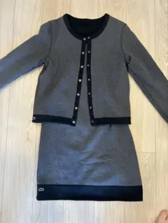 ラコステ　リバーシブル　カーディガン　ワンピース　セットアップ　サイズ38