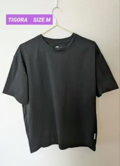 TIGORA ティゴラ　Tシャツ ブラック Mサイズのサムネイル