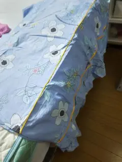 ベッドスプレッド　カバー　セミダブル