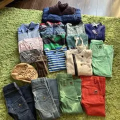 男の子 BLEU H ラグマート ラルフローレン ブルーオリゾン gap 110