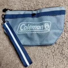 リンネル付録　Coleman持ち手付き撥水ポーチ
