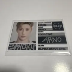 ALD1 alpha drive one EUPHORIA トレカ アルノ