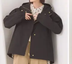 オムネス OMNES 撥水加工マウンテンパーカー　ブラック