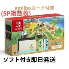 【本日限定価格】N.SWITCH/あつまれどうぶつの森セットamiiboカード付