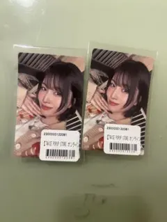 TWICE POP STORE オンラインくじ モモステッカー2枚