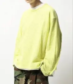 JieDa MESH L/S T-SHIRT YELLOW 2