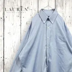ローレンラルフローレン★長袖シャツ★コットン★BD★無地★CLASSIC FIT