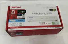 BUFFALO 8ポート スイッチングハブ LSW6-GT-8NS/WH