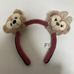 香港ディズニー カスタム カチューシャ ダッフィー シェリーメイ