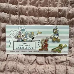 ズニーストア　オリジナルピンズセット　ドナルド　ホセキャリオカ　パンチート