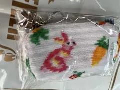 FEILER フルーツウサギ刺繍ポーチ