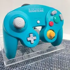 【フルメンテナンス】ゲームキューブコントローラー エメラルドブルー 中期型 e