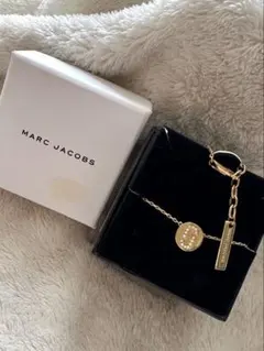 MARC JACOBS ゴールド ネックレス ミニポーチ付き