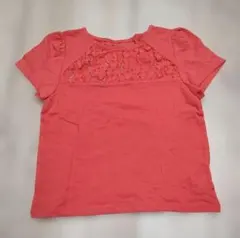 dazzlin 半袖 Tシャツ レッド レース切替のサムネイル