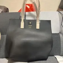 【新品未使用】COLORS＆chouette トートバッグ　ブラックのサムネイル