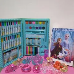 アナ雪300ピースパズルとクリスタルアートセット