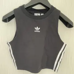 adidas ブラック タンクトップ