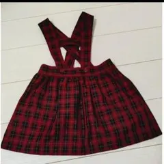 ひかりのくに コシノヒロコ 幼稚園制服 サスペンダースカート 120