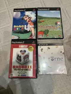 PS2ソフトセット みんなのGOLF4 他