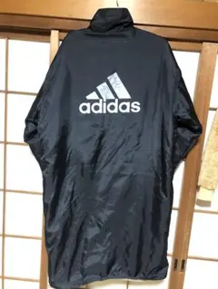 adidas ベンチコート ブラック