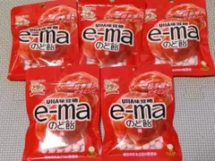 UHA味覚糖　e-maのど飴　梅味　5袋のサムネイル