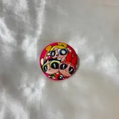 パワーパフガールズ刺繍缶バッチ
