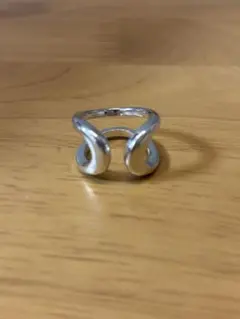 Tiffany & Co.エルサ・ペレッティ ティアドロップウェーブリング 9号