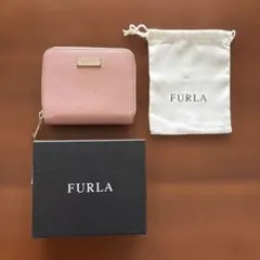 FURLA 二つ折り財布　ピンクのサムネイル