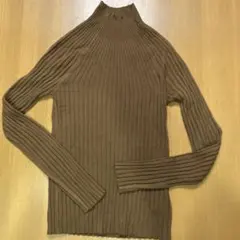 RODEO CROWNS リブ編みハイネックセーター