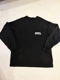 BALENCIAGAのテープロゴ ロングスリーブTシャツのサムネイル