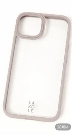 iPhone12/12Pro用 スマートフォンカバー フック付