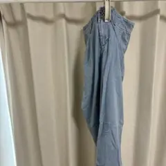 shuca global workライトブルースリムフィットデニム